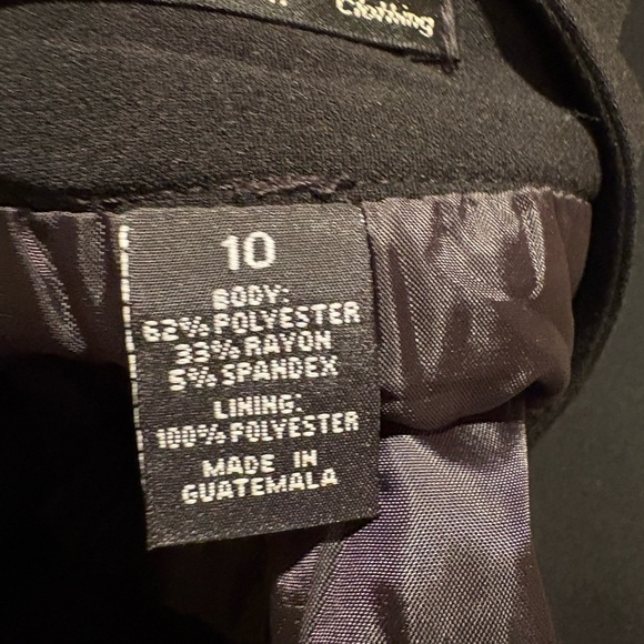 Tailor Stretch B.Moss Elegant Black Women's Skirt NWT - Picture 11 of 11